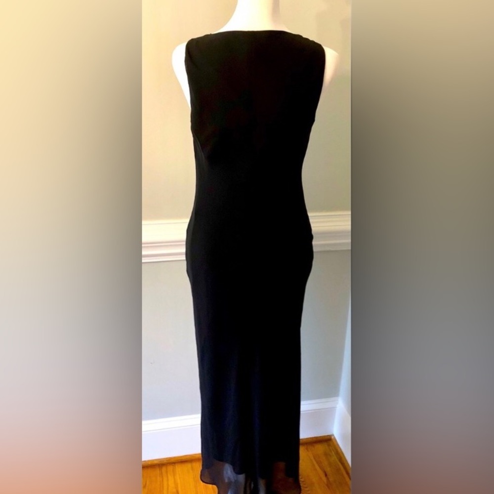 Banana Republic Black Sheath Maxi Dress for Cocktail - Picture 2 of 6